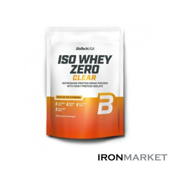 Iso Whey Zero Clear BioTech USA (454 грамма)