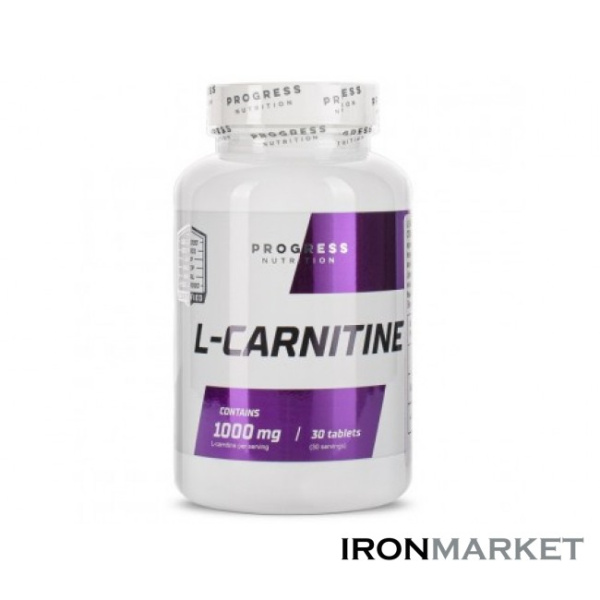 L-Carnitine 1000мг Progress Nutrition (30 таблеток)